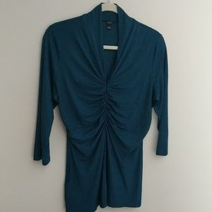 Jewel tone v-neck too